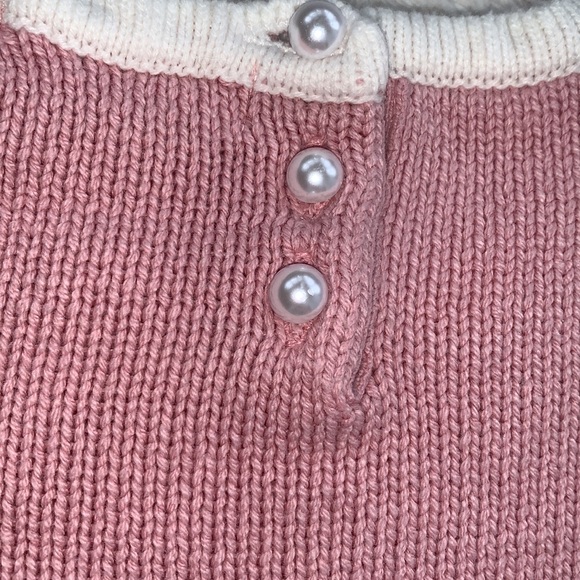 Catherine Malandrino Sweater Dress Dusty Pink 3-6M EUC - Picture 8 of 8